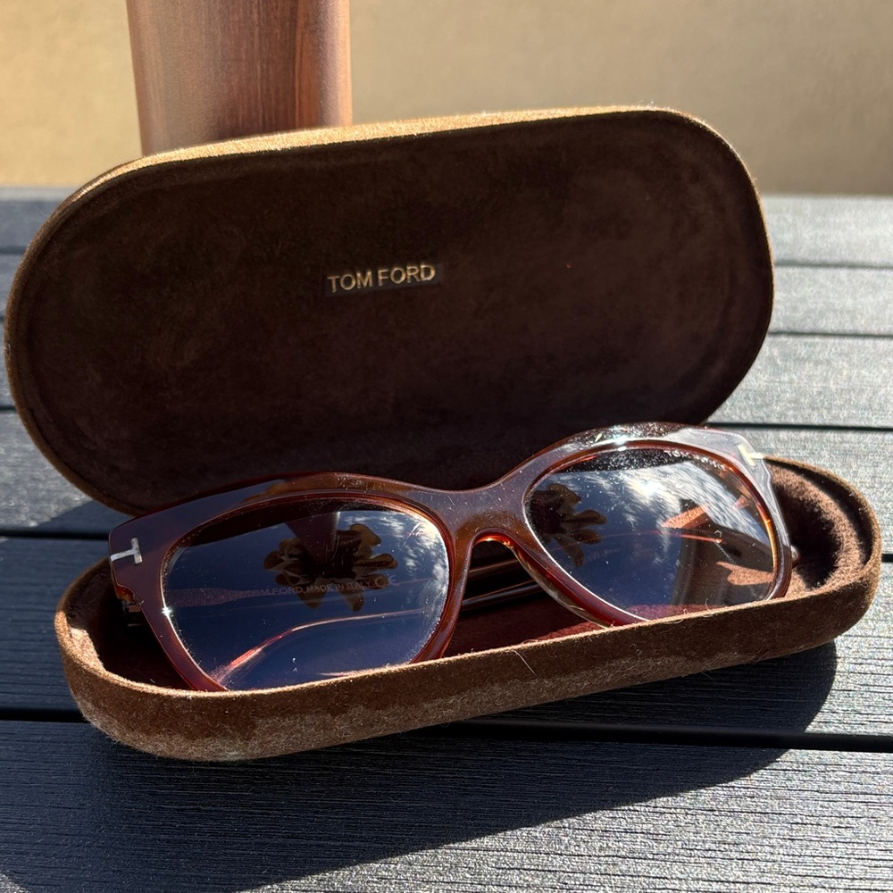 Tom Ford Brown Tortoiseshell Women's Designer Sunglasses
